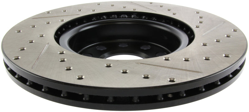 StopTech Slotted & Drilled Sport Brake Rotor 127.33098R