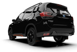 Rally Armor 2019 Subaru Forester UR Black Mud Flap w/ Orange Logo MF52-UR-BLK/OR