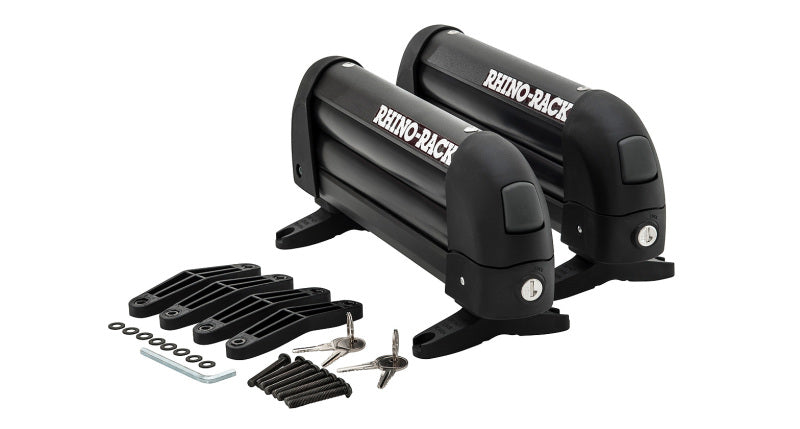 Rhino-Rack Universal Ski Carrier - Fits 2 Pairs of Skis - Black 572