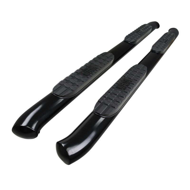 Westin 19-20 Chevrolet/GMC Silverado/Sierra 1500 Double Cab PRO TRAXX 4 Oval Nerf Step Bars - Black 21-24125