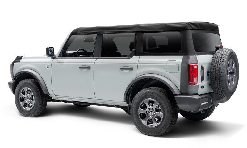 Bushwacker 21-22 Ford Bronco (2/4 Door) Trail Armor Rear Corner (2pc Rear) - Tex. Black 14124