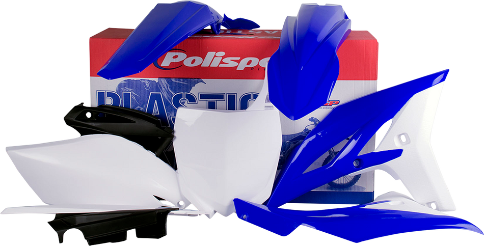 POLISPORT Komplettes Bodykit OEM Blau/Weiß/Schwarz YZ250F 2020-2013 90272 