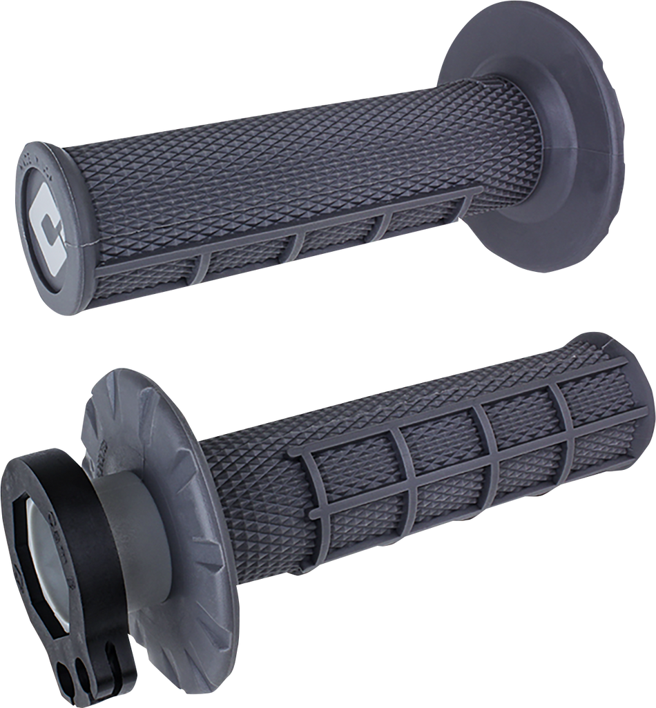 ODI Grips - MX - Half Waffle - Graphite H36HWH