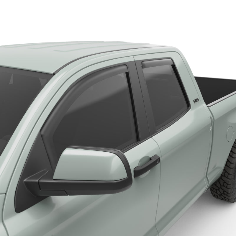 EGR 07-12 Toyota Tundra Crew Max In-Channel Window Visors - Set of 4 - Matte (575195) 575195