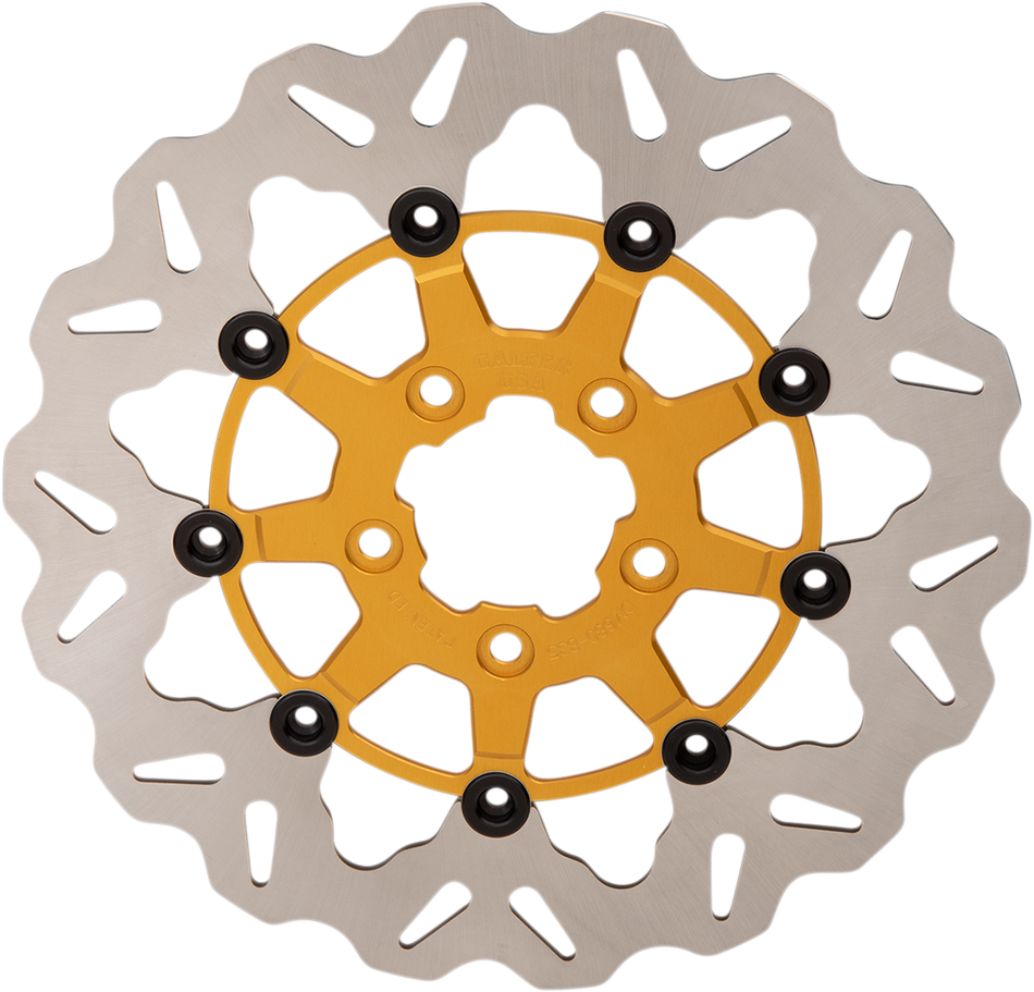 GALFER Front Wave Rotor Gold Center DF680CW-G