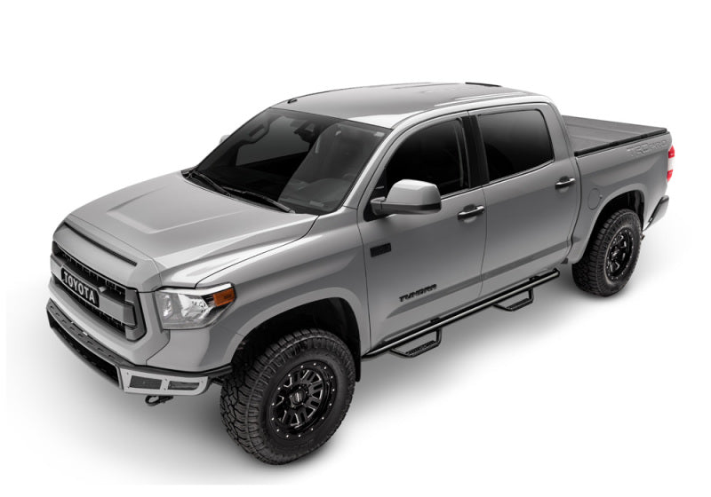 N-Fab Nerf Step 2019 Dodge Ram 1500 Crew Cab 5.7ft Bed - Gloss Black - Cab Length - 3in D1980CC