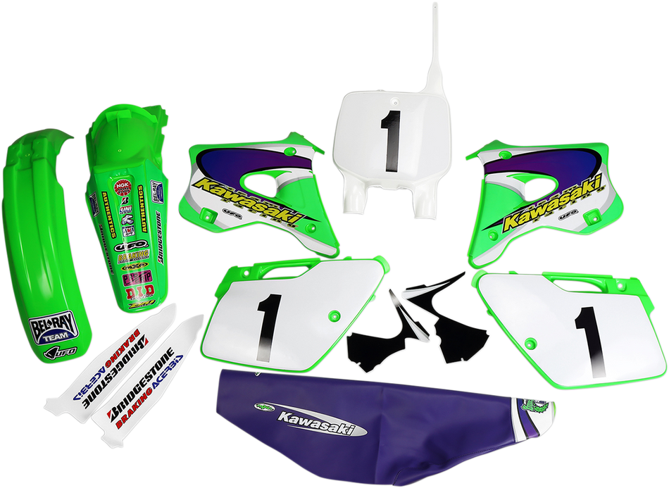 UFO Replica Body Kit Team USA KX 125 / 250 1994-1998 KITKAWASAKI220