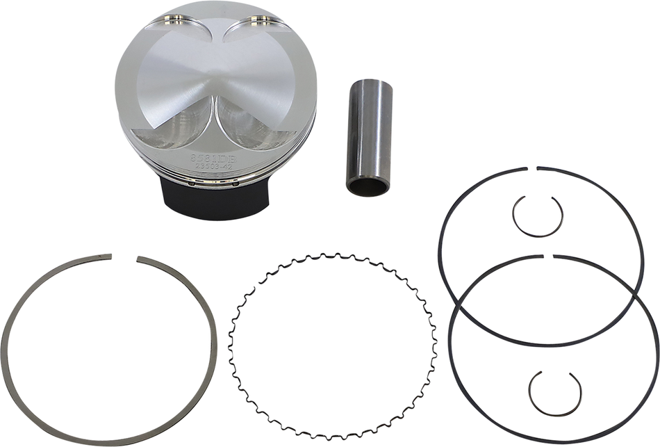 WOSSNER Piston Kit - RR/EXC 450 - 88.97 mm 8581DB