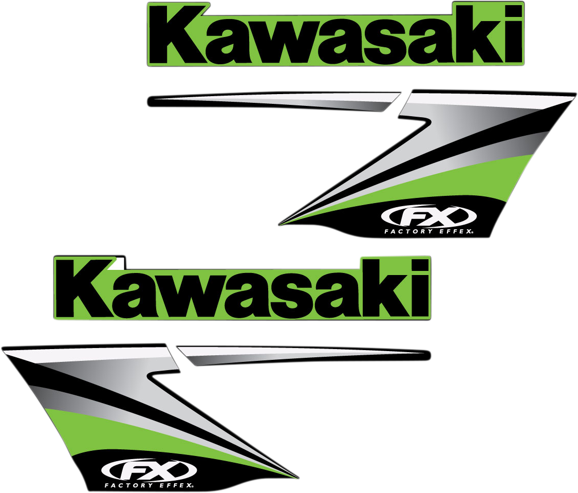 FACTORY EFFEX OEM Shroud Graphic - KX 250F/450F 12-05130