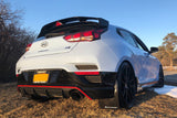 Rally Armor 19-22 Hyundai Veloster N Red UR Mud Flap w/ Black Logo MF57-UR-RD/BLK