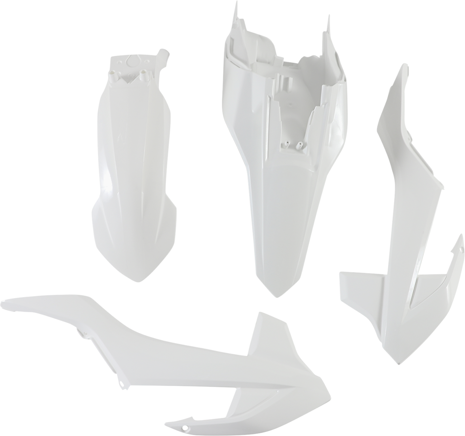 ACERBIS Standard Replacement Body Kit - White 2449620002