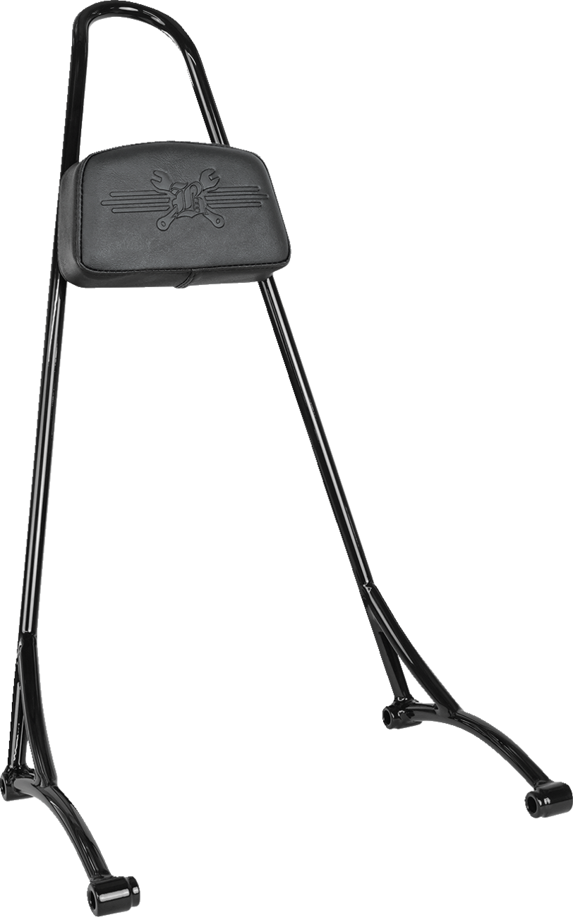 BURLY BRAND Tall Sissy Bar - Black B13-1506B