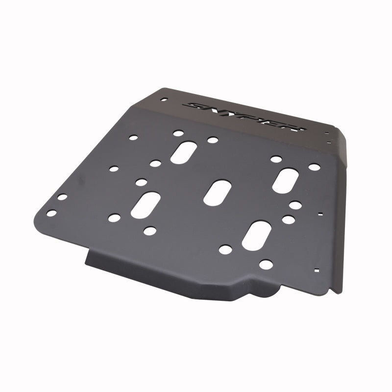 Westin/Snyper 07-17 Jeep Wrangler Transfer Case Skid Plate - Textured Black 42-21025