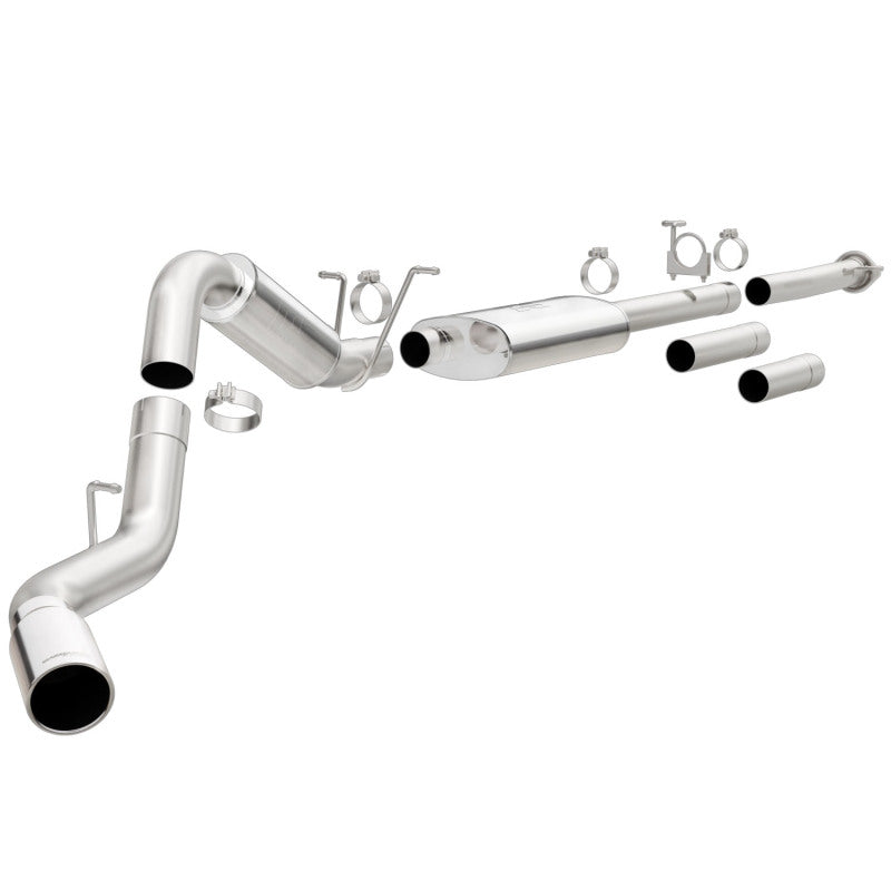 MagnaFlow Stainless Cat-Back Exhaust 2015 Chevy Silverado 2500HD 6.0L P/S Rear Exit 5in 19026