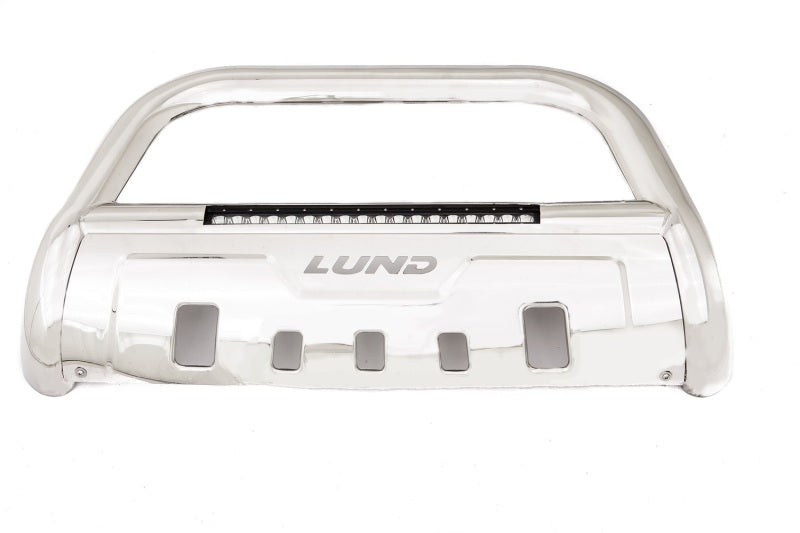 Lund 10-17 Dodge Ram 2500 Bull Bar w/Light & Wiring - Polished 47021205