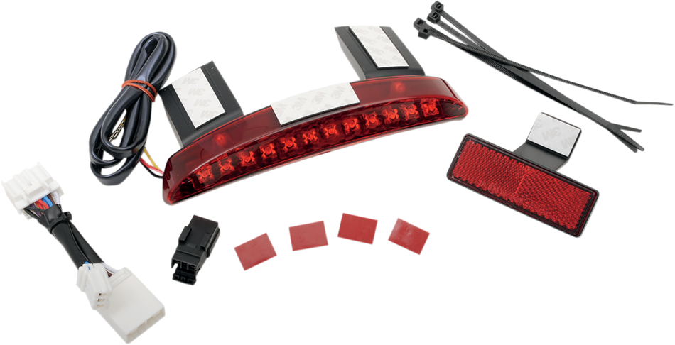 DRAG SPECIALTIES Running/Brake Light Assembly - Red Lens 77072