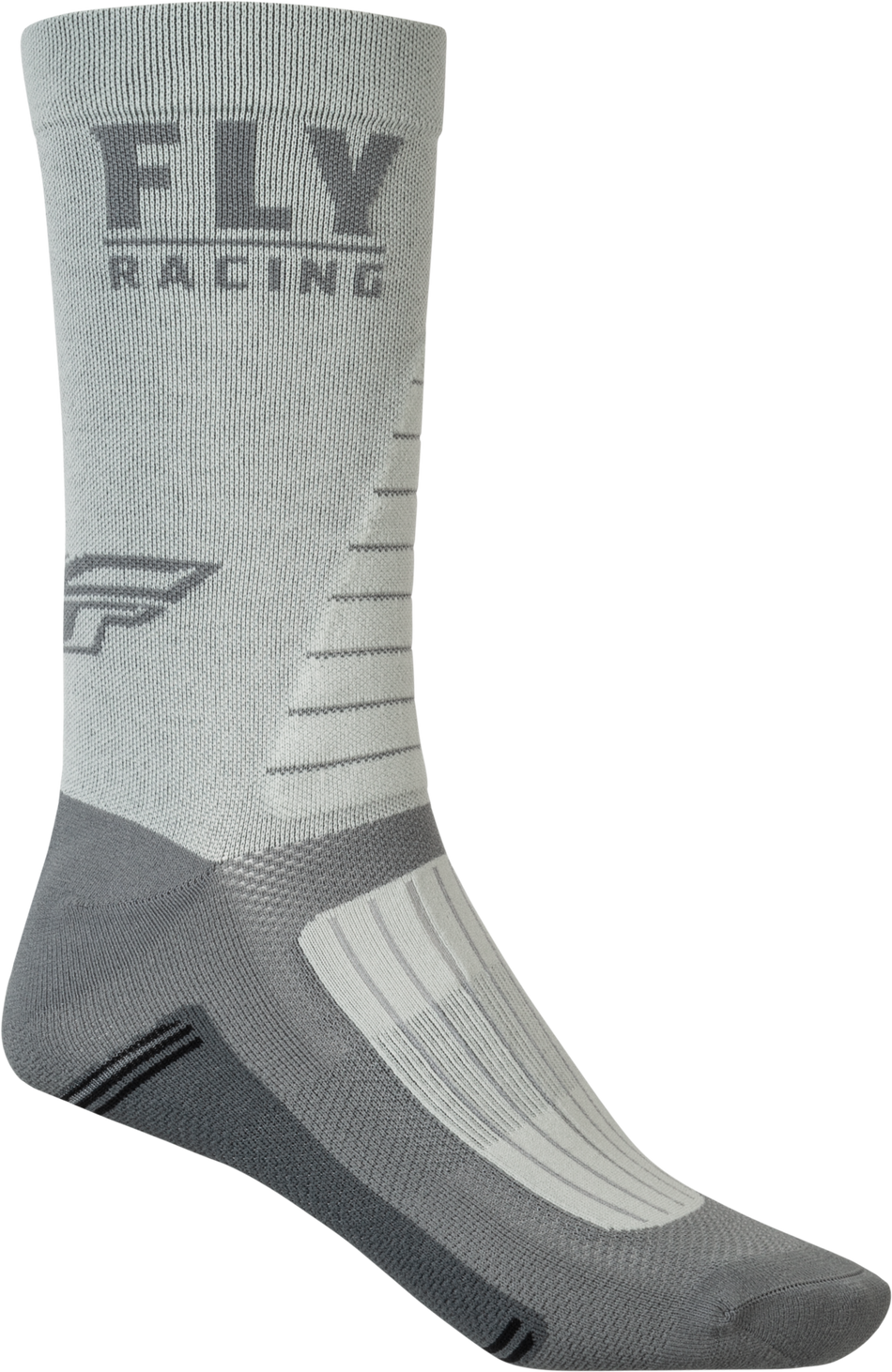 FLY RACING Factory Rider Socks Grey Lg/Xl 350-0562L