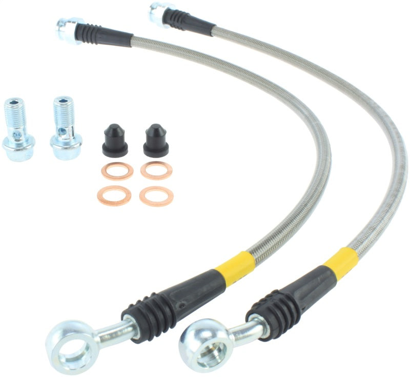 StopTech 97-03 Chevrolet Corvette Stainless Steel Front Brake Line Kit 950.62