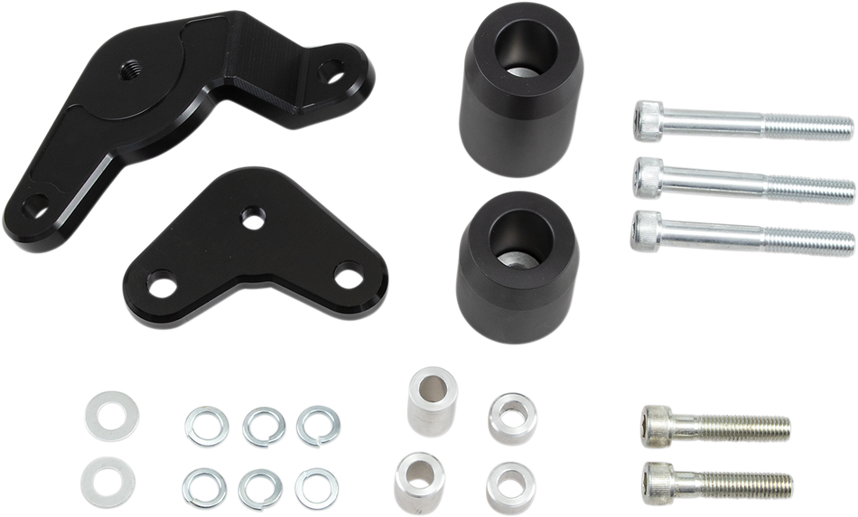 POWERSTANDS RACING Frame Sliders - Black - BMW - K 1300 R 09-00902-02