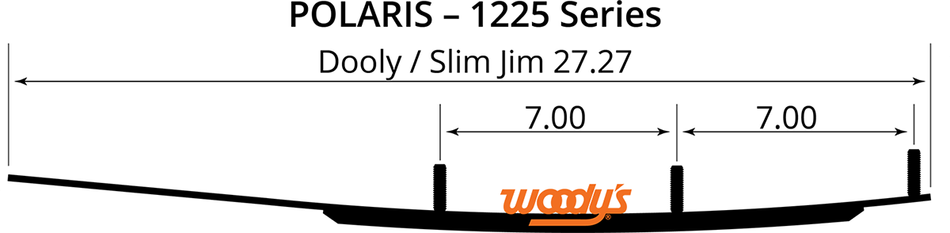 WOODY'S Dooly Runners - 6" - 60 DP6-1225