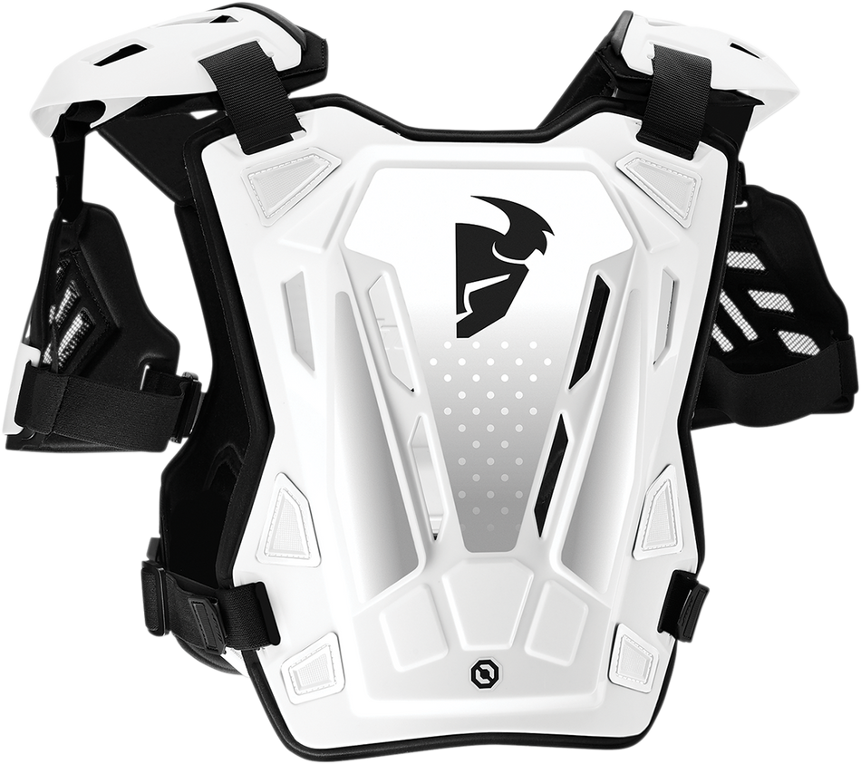 THOR Youth Guardian Roost Deflector - White - S/M 2701-0967