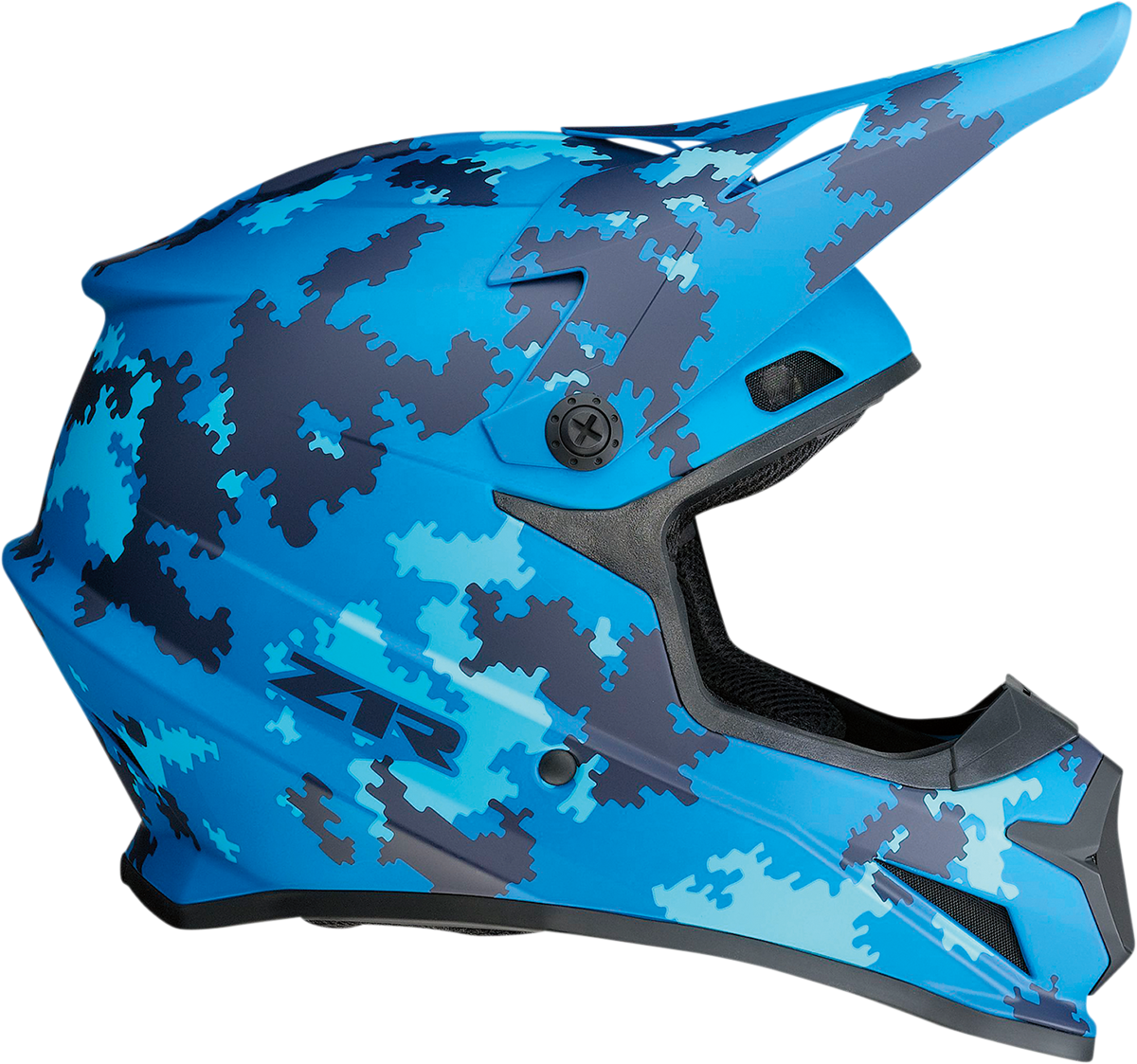 Z1R Rise Helm - Digi Camo - Blau - 3XL 0110-7294 