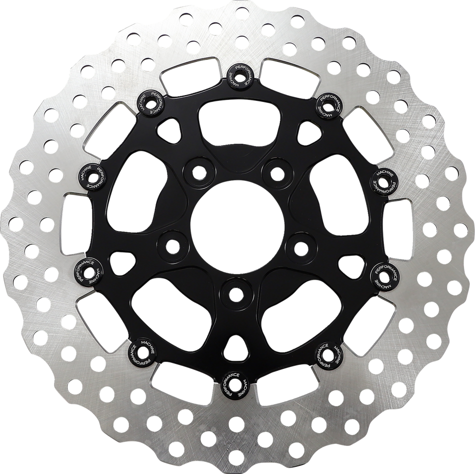 PERFORMANCE MACHINE (PM) Front Dominator Rotor - 11.5" - Black 0133-1535S-B