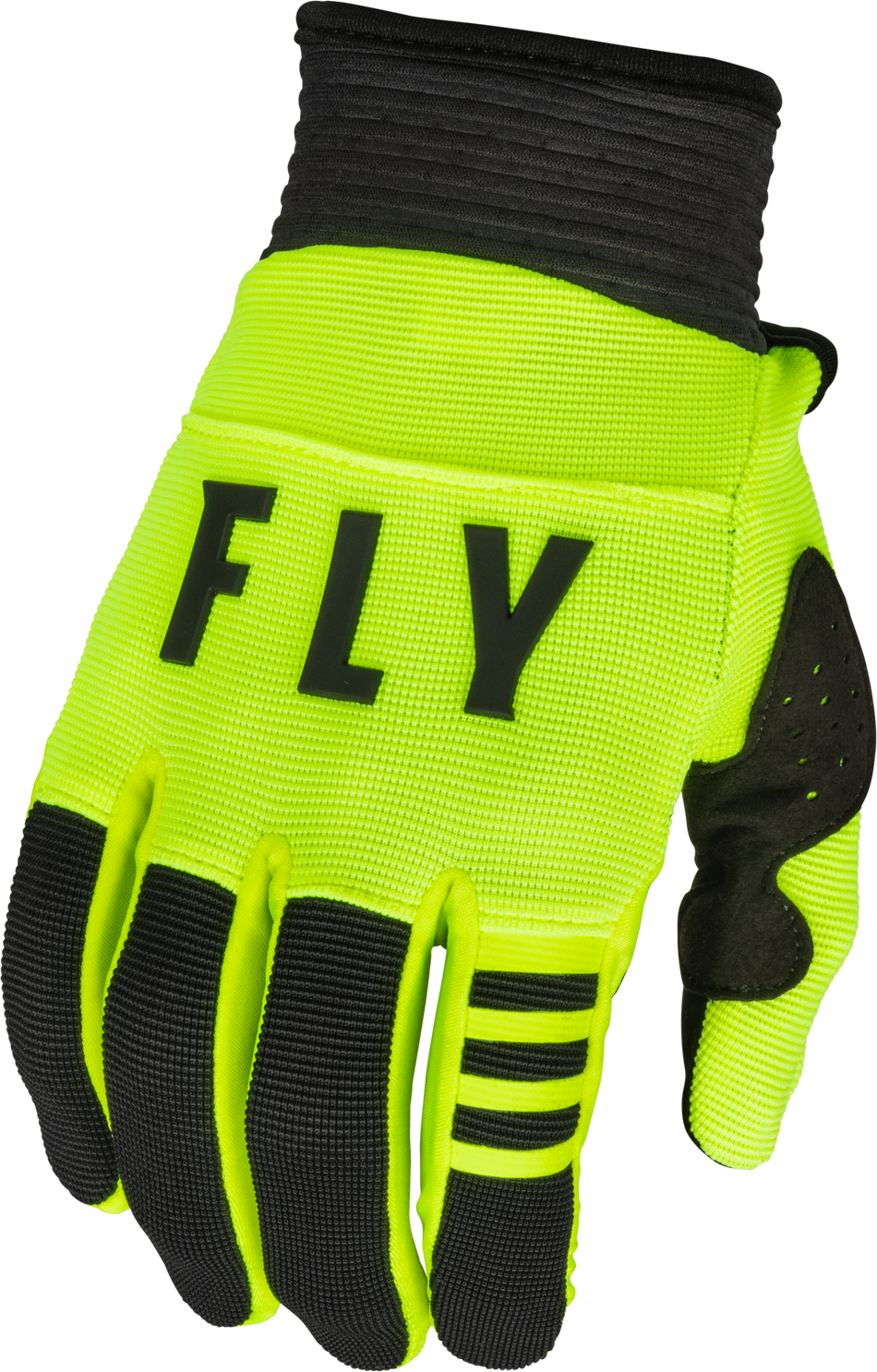 FLY RACING F-16 Gloves Hi-Vis/Black 2x 376-9102X