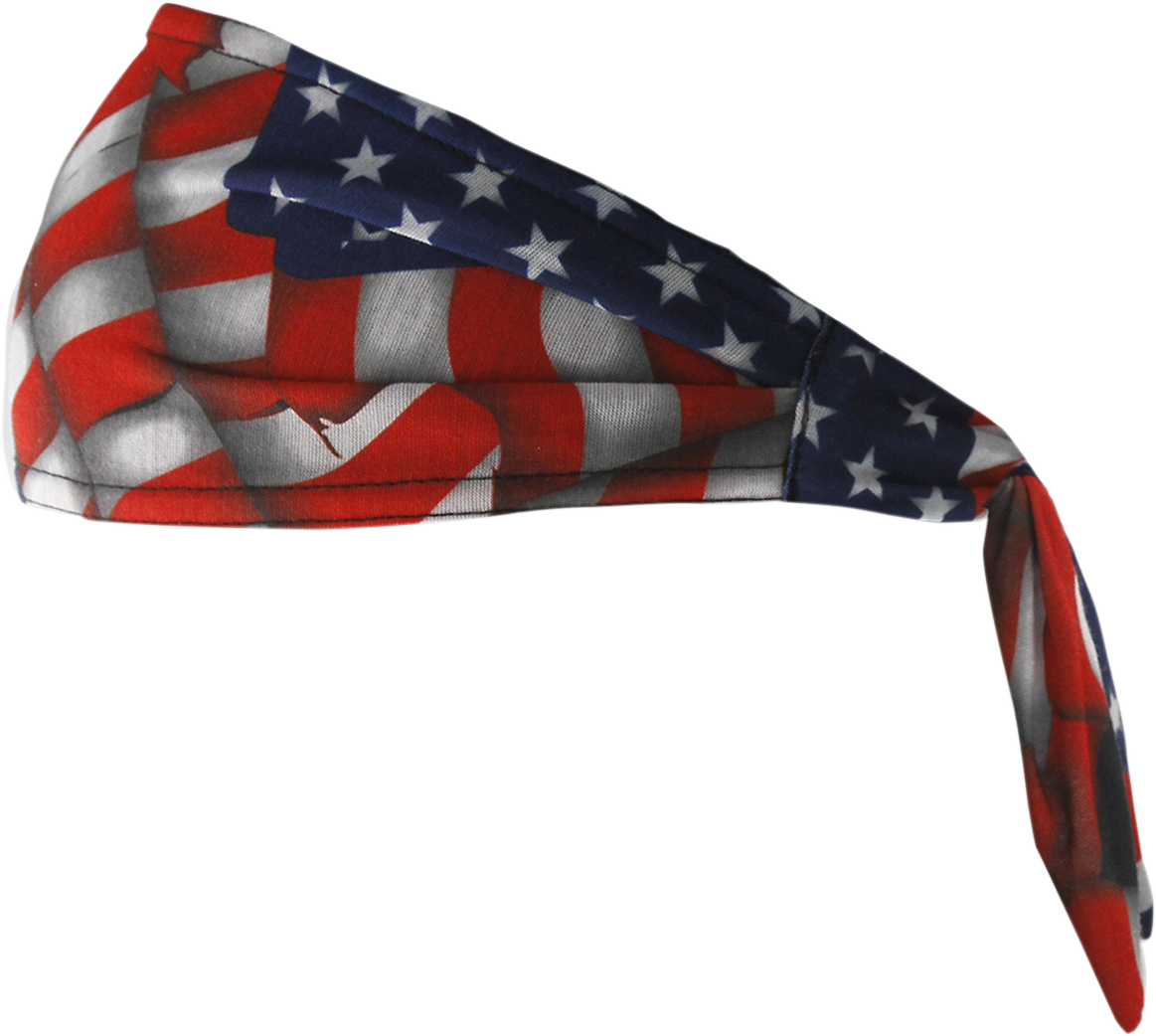 SCHAMPA & DIRT SKINS Old School Bandana - American Flag OSB1-24