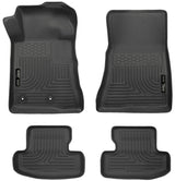 Husky Liners 15-22 Ford Mustang WeatherBeater Black Front & Second Seat Floor Liner 99371