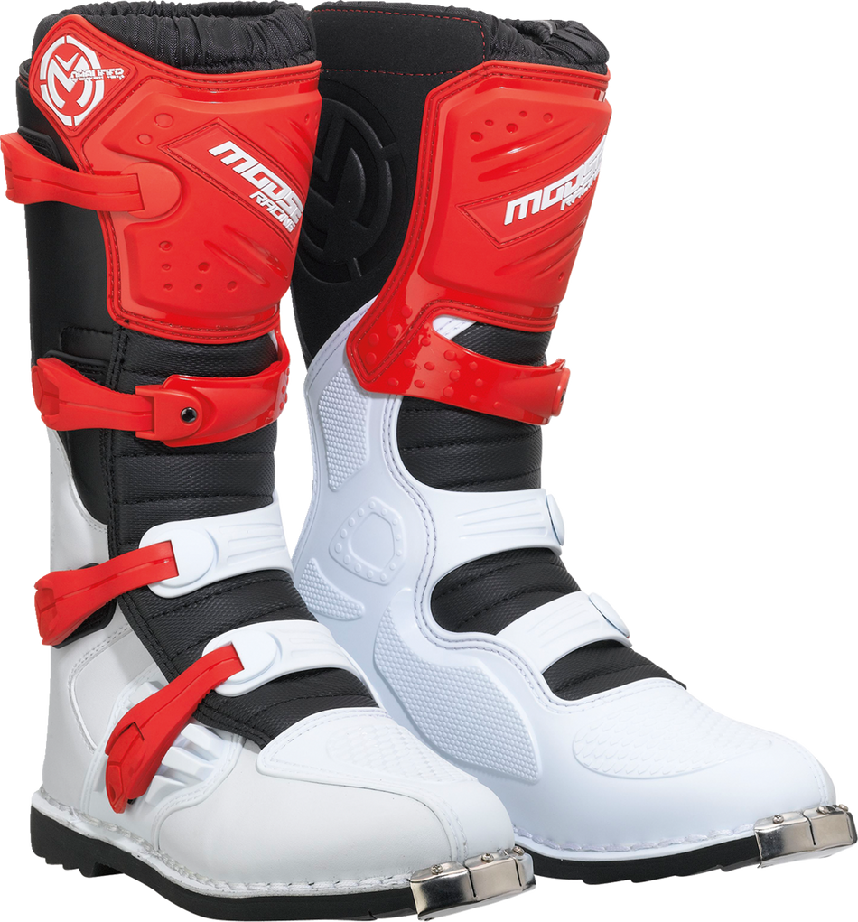 Botas clasificatorias MOOSE RACING - Rojas - Talla 10 3410-2593 