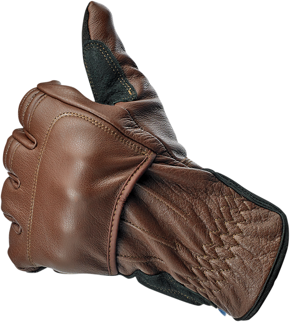 BILTWELL Belden Gloves - Chocolate/Black - XL 1505-0201-305