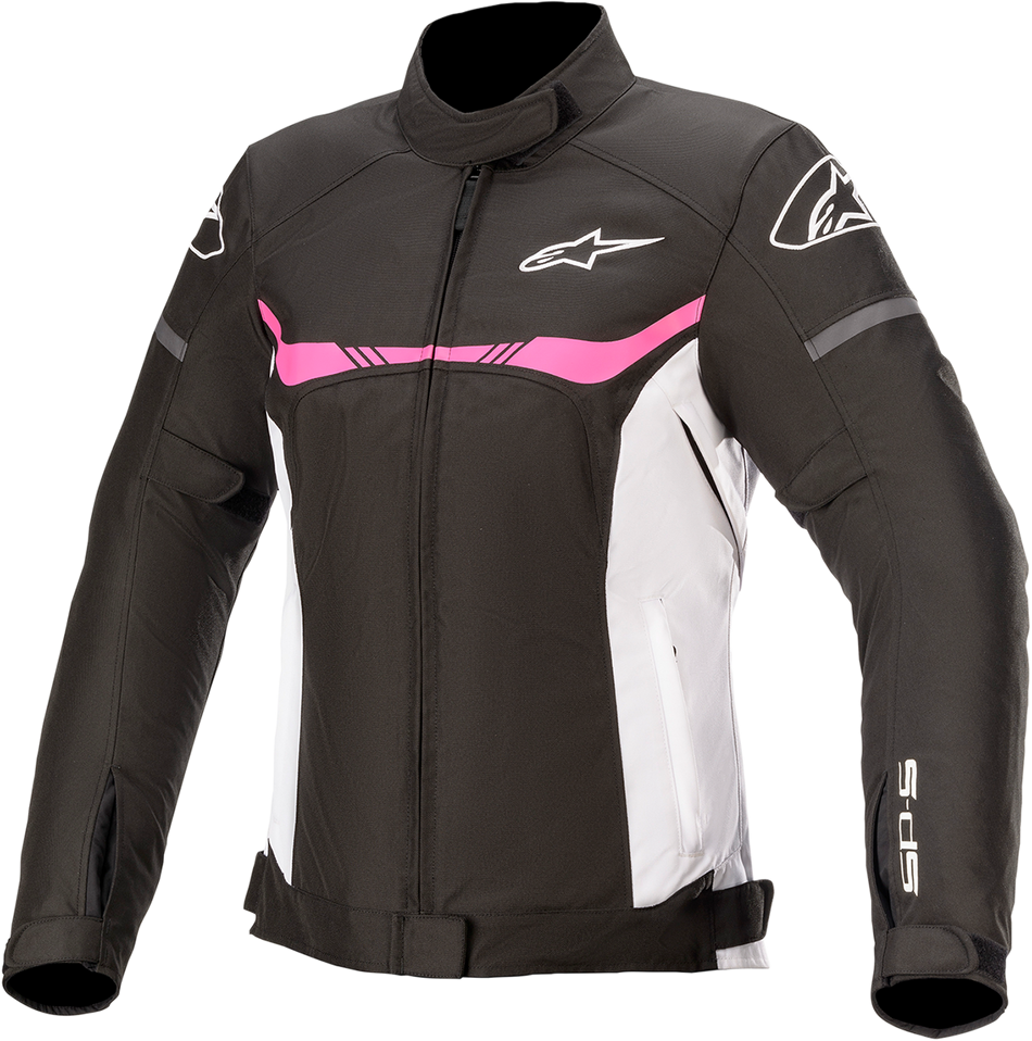 ALPINESTARS Stella T-SPS Jacke, Schwarz/Weiß, Größe M, 3210120-1239-M