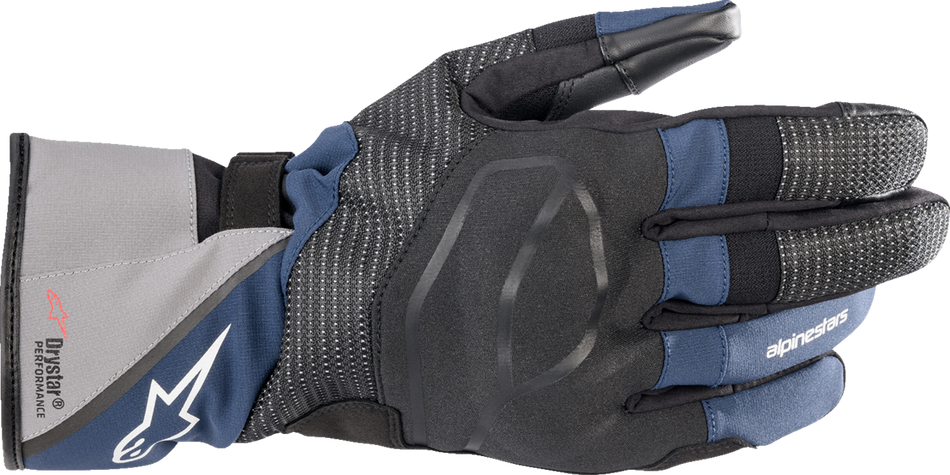 ALPINESTARS Andes V3 Drystar® Gloves - Black/Dark Blue - Medium 3527521-1267-M