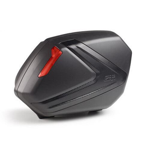 GIVI V37 Side Cases 37l Pair Black Red Lens V37NNA