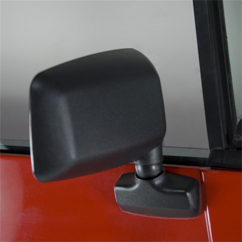 Omix Door Mirror Black Right- 87-95 Wrangler YJ 11002.18