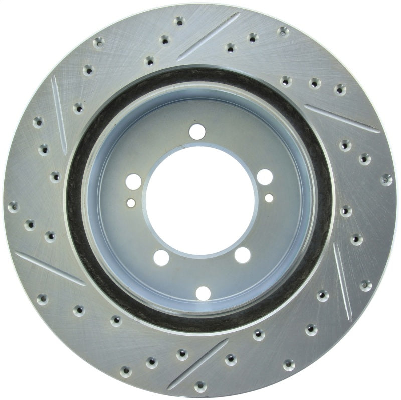 StopTech Select Sport Drilled & Slotted Rotor - Front Right 227.46065L