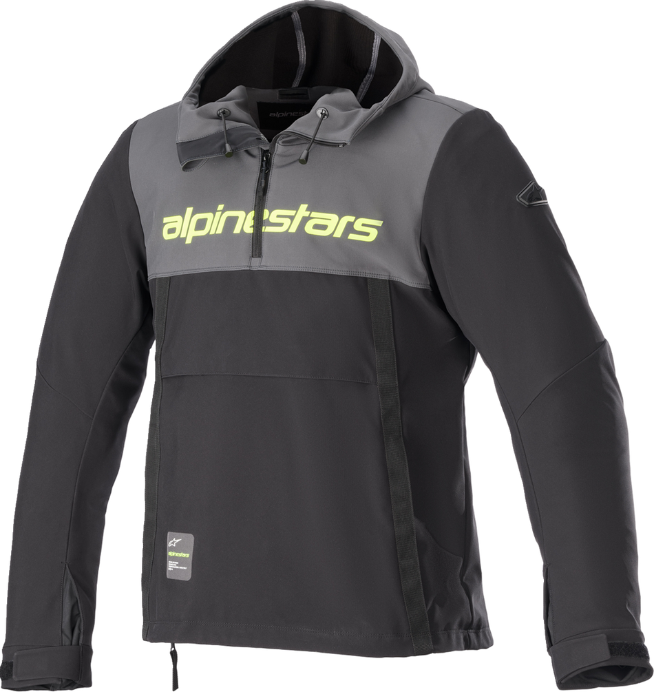 ALPINESTARS Sherpa Jacket - Black/Gray/Yellow - XL 4208123-9151-XL