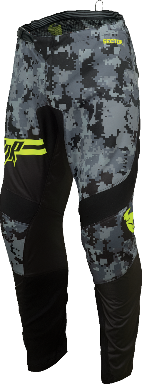 THOR Sector DIGI Pants - Green/Camo - 42 2901-11034