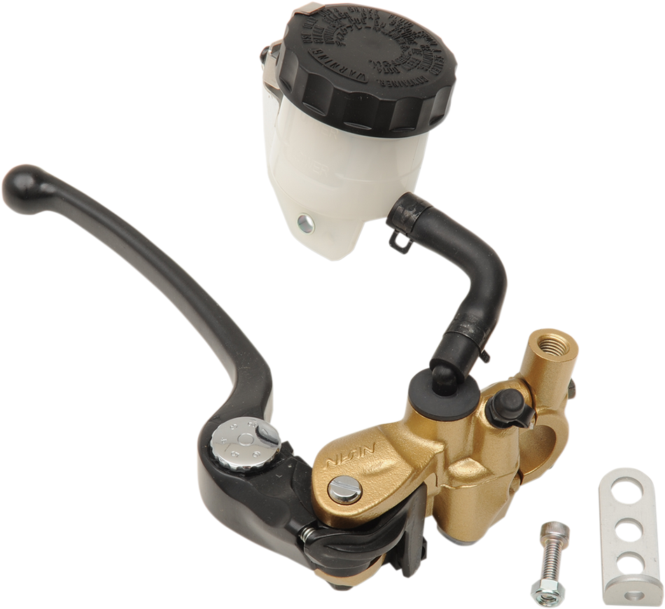 SHINDY Master Cylinder - Radial - 19 mm - Gold/Black 17-658K