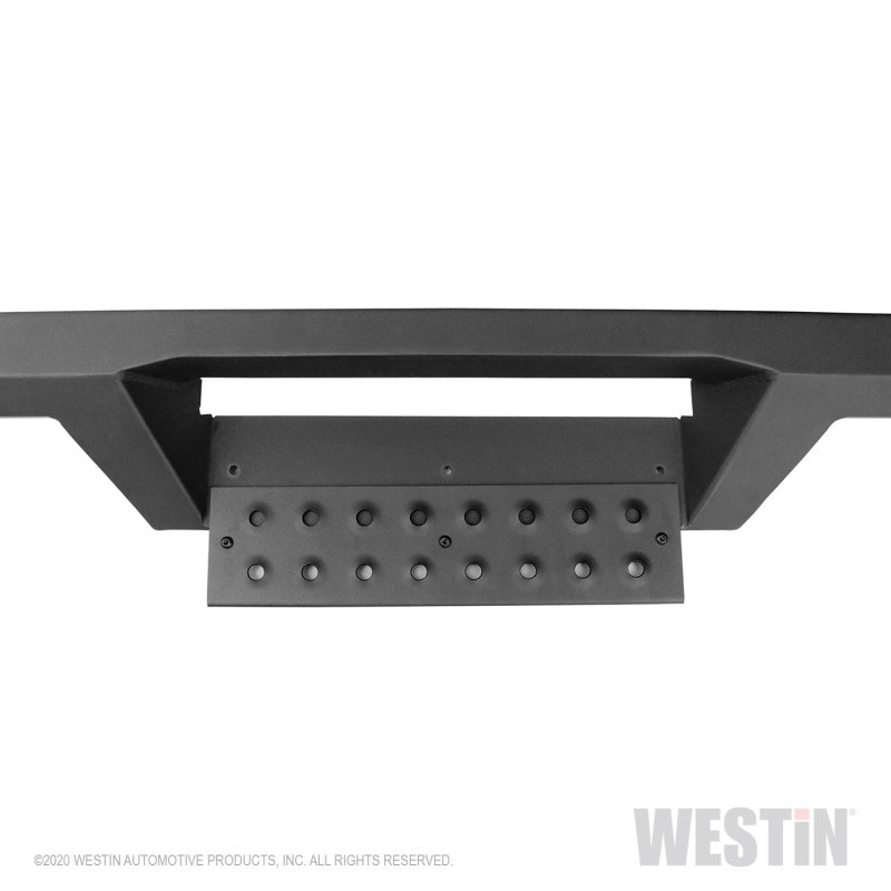 Westin 04-13 Chevy Silverado 1500 Crew Cab 2004-2013 HDX Drop Nerf Step Bars - Textured Black 56-11955