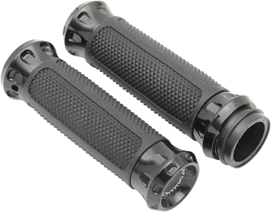 PERFORMANCE MACHINE (PM) Grips - Overdrive - TBW - Black 0063-2082-B