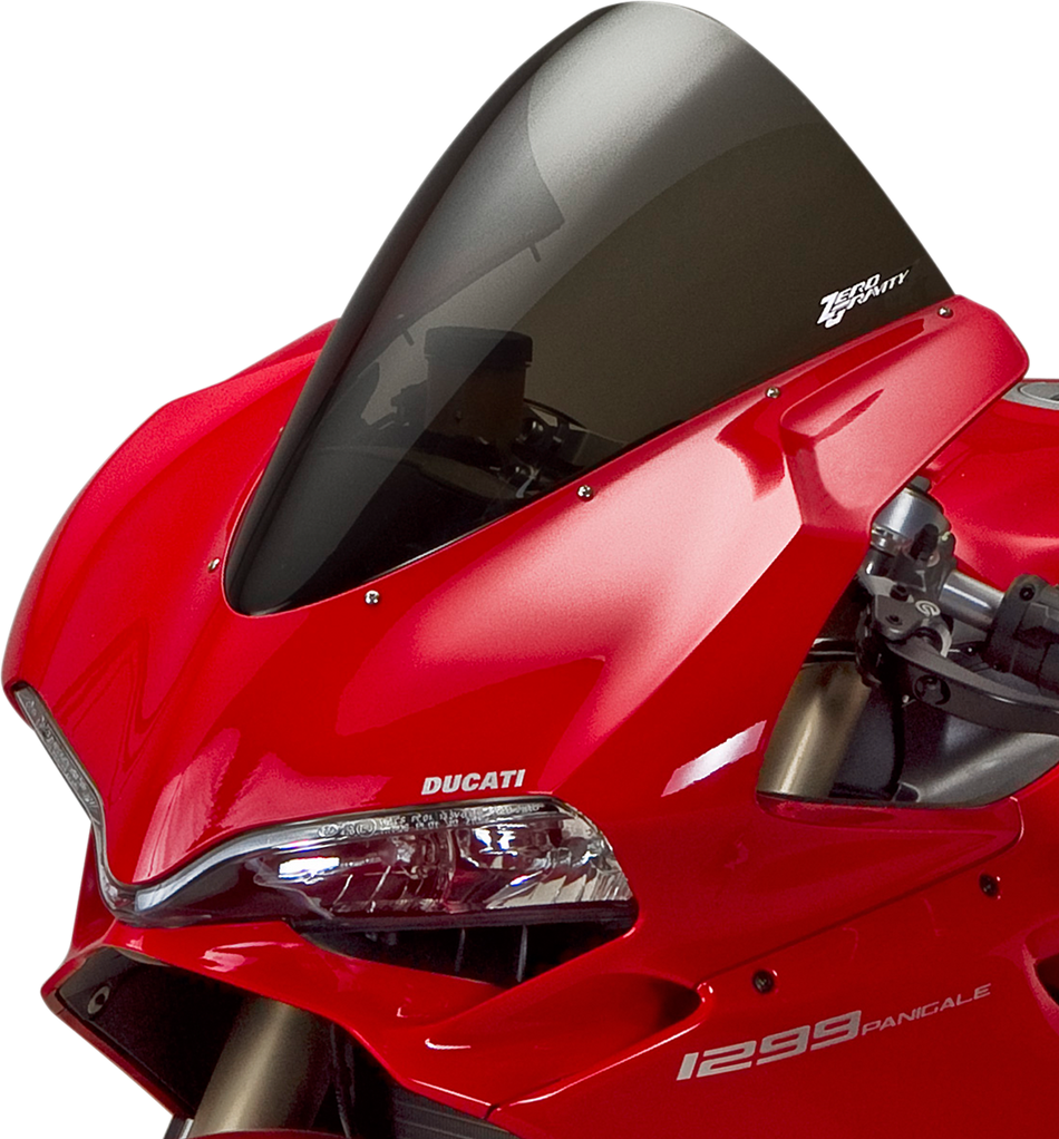 Zero Gravity Corsa Windscreen - Smoke - Panigale 1299 24-739-02