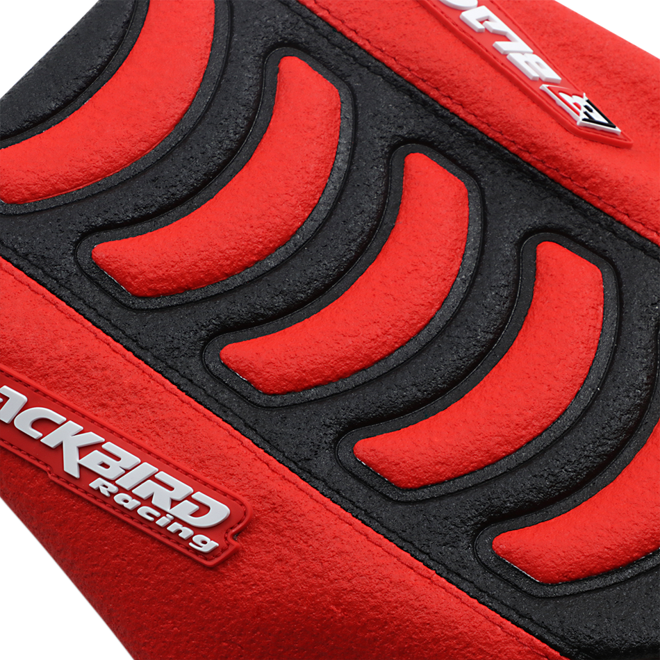 BLACKBIRD RACING Double Grip 3 Seat Cover - Black/Red - CRF 1147HUS