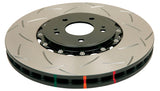 DBA 02-10 WRX / 13+ FR-S / 13+ BRZ Premium  Front Slotted 5000 Series 2 Piece Rotor w/ Black Hat 5010BLKS