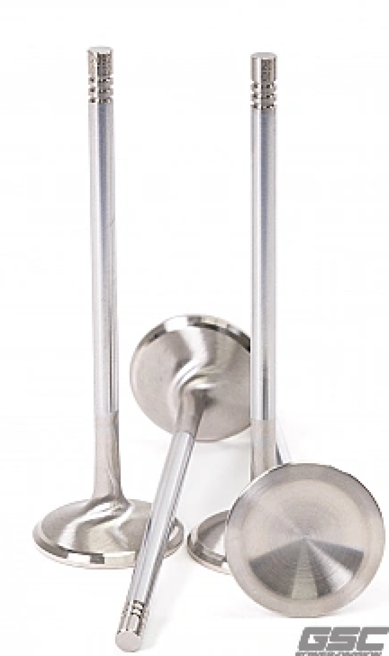 GSC P-D Toyota Supra/BMW B58 / BMW M3/M4 S58 Chrome Polished 28.5mm Head Exhaust Valve - Set of 12 2091-12
