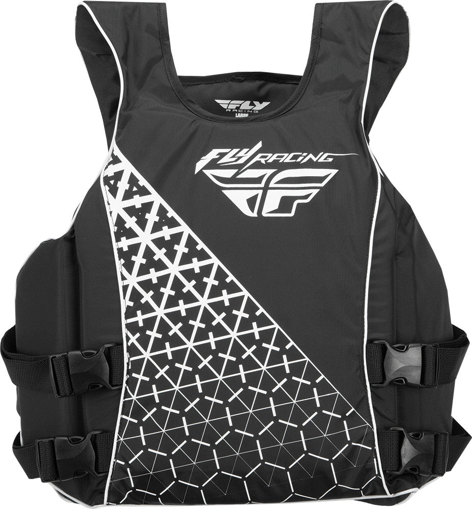 FLY RACING Pullover Vest Black/White X 113024-700-050-16