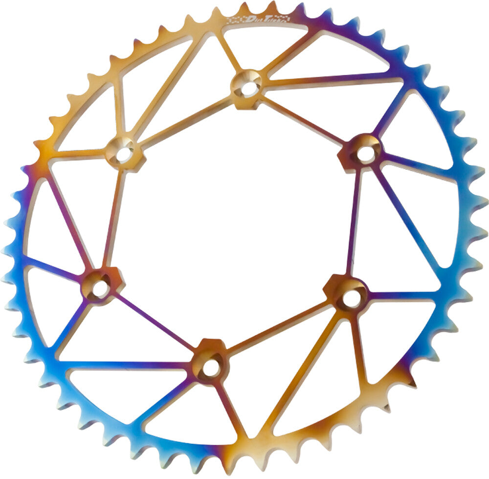 DIRT TRICKS Rear Sprocket Chromoly Stl/Zir 48t-520 Chromatic Suz RM-48-Z-C