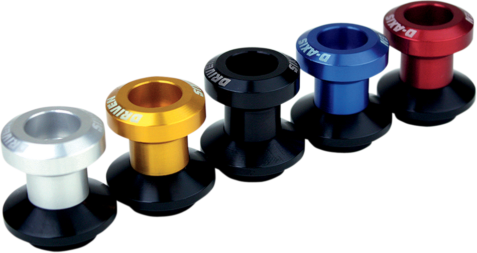 DRIVEN RACING D-Axis Spools - Black - 6 mm DXS-6 BK