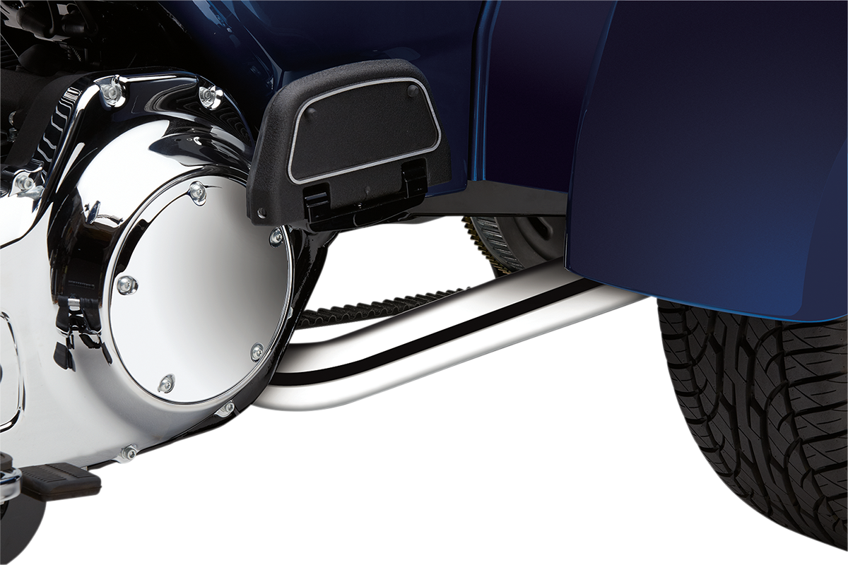 Tubos de dirección duales COBRA Powerport - Cromado 6254 